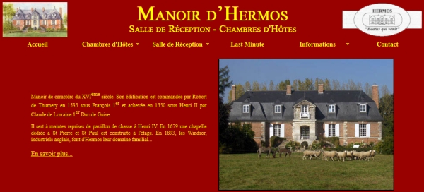 5 chambres d'hôtes au Manoir d'Hermos